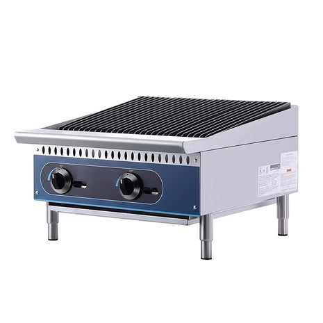 Gas Countertop Charbroilers 610*734*390mm KB-CB24-M