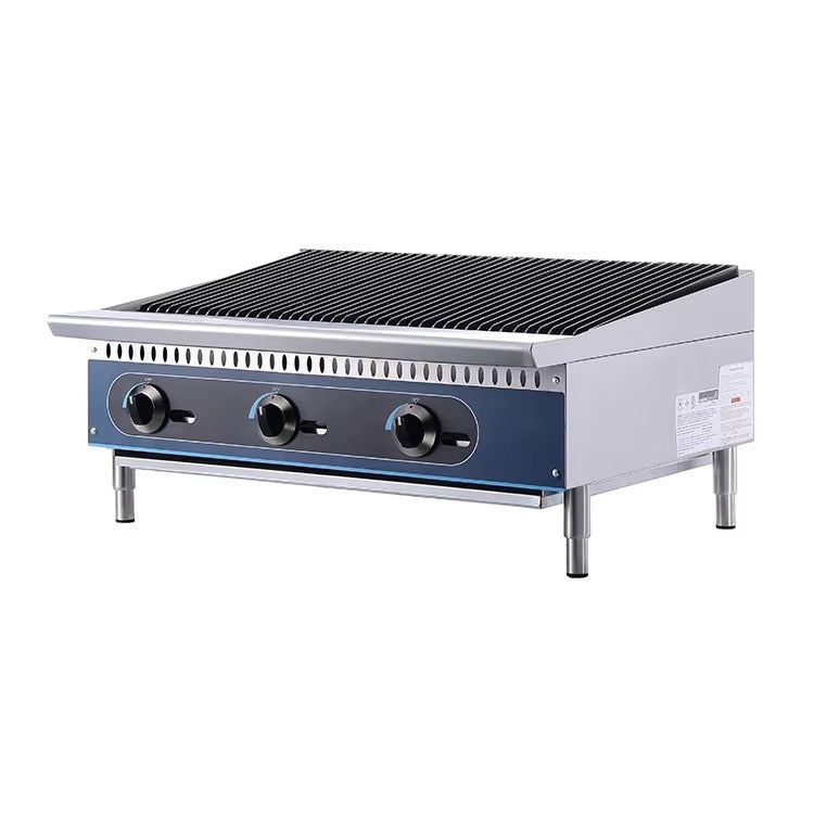 Parrillas de gas para encimera (914 x 734 x 390 mm, KB-CB36-M)