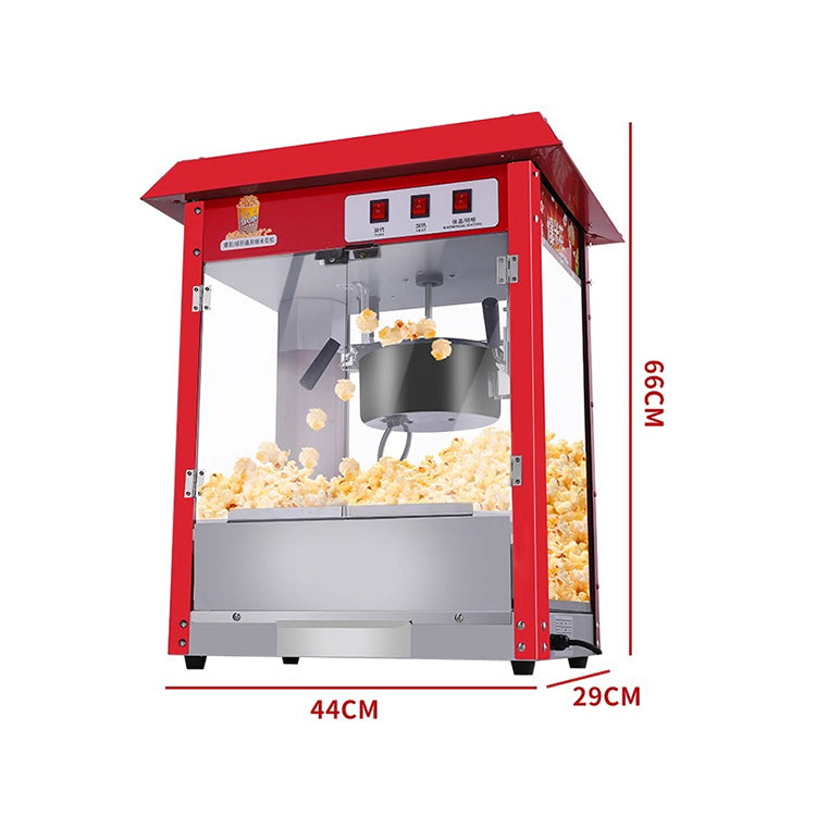 Machine à pop-corn électrique commerciale