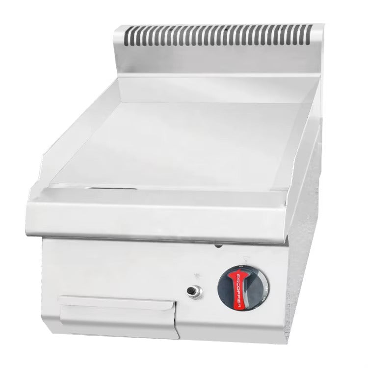 Plaques de cuisson à gaz de comptoir 400 x 600 x 420 mm E-RQP-600XS