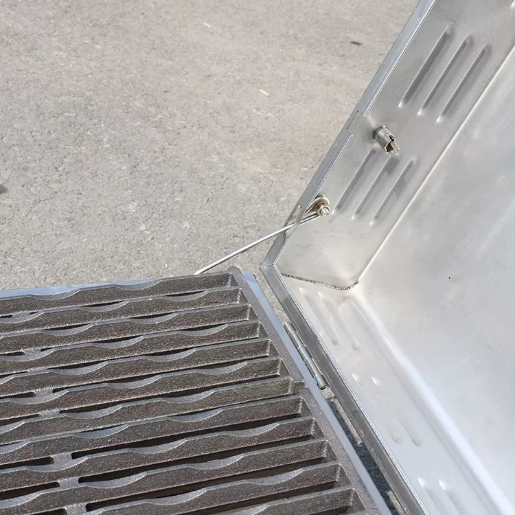 Parrilla de gas para exteriores de 800 x 400 x 380 mm GC-800