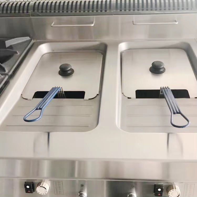 Gas Commercial Fryers 2 Temp Reg 2*34-40 lb.  XKE-RQZ-900