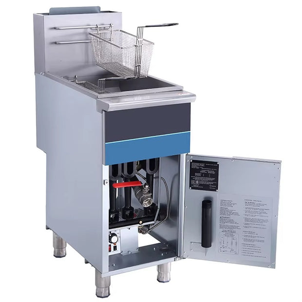 Freidoras comerciales a gas de 32 a 35 lb KB-F3S
