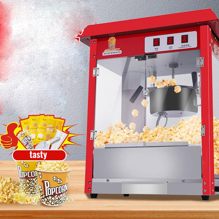 Machine à pop-corn électrique commerciale