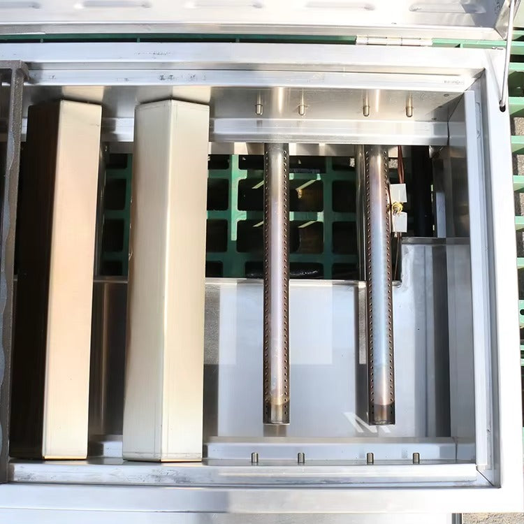 Parrilla de gas para exteriores de 600 x 400 x 380 mm GC-600