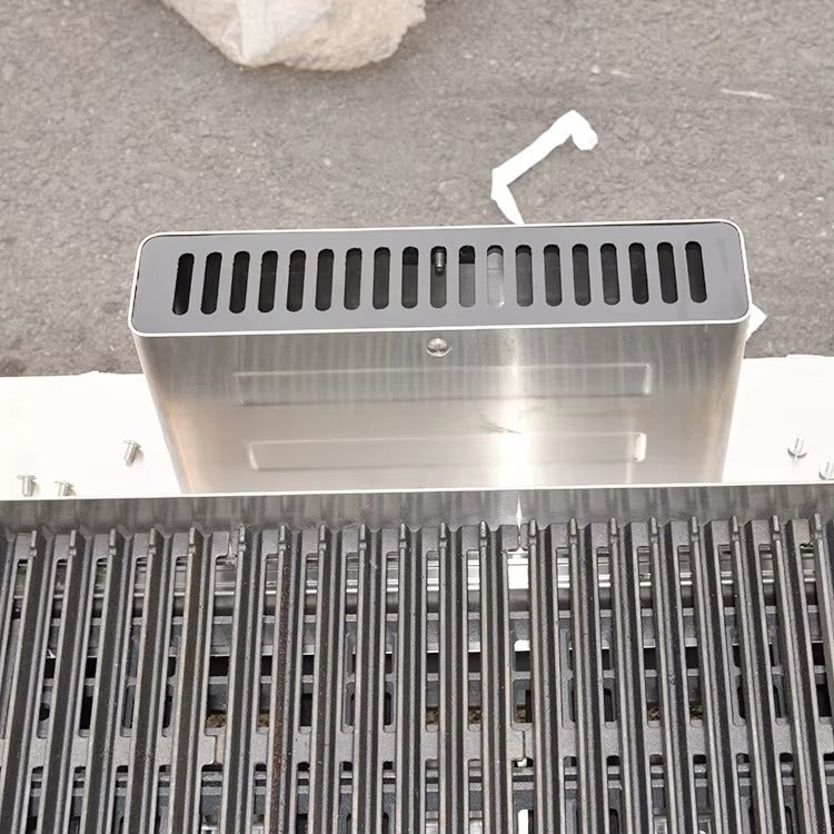 Parrillas de gas para encimera 600 x 650 x (370 + 75) mm E-RQH-600