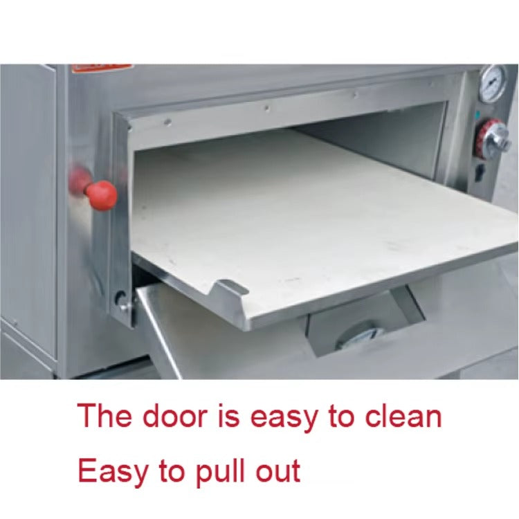 Horno de pizza eléctrico de 2 capas con capacidad para 4 pizzas E-PS-2C-2