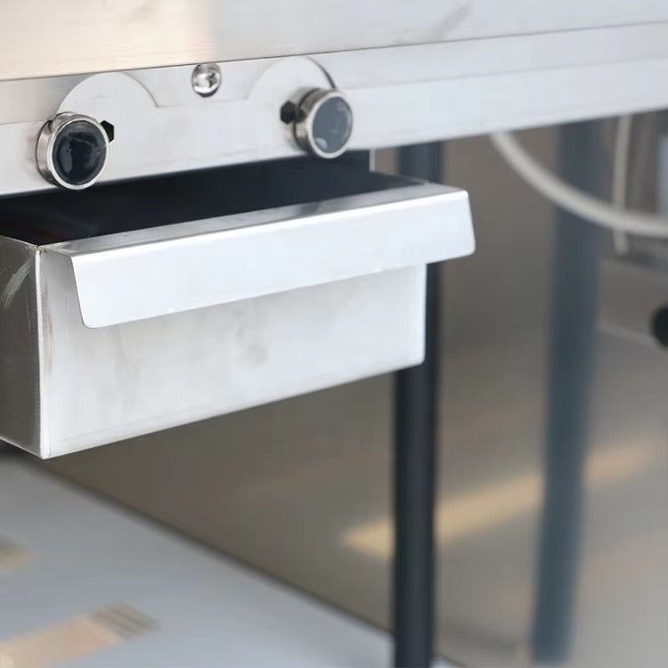 Electric Freestanding Charbroilers  2 Temp Reg with Storage Base XKE-DH-900