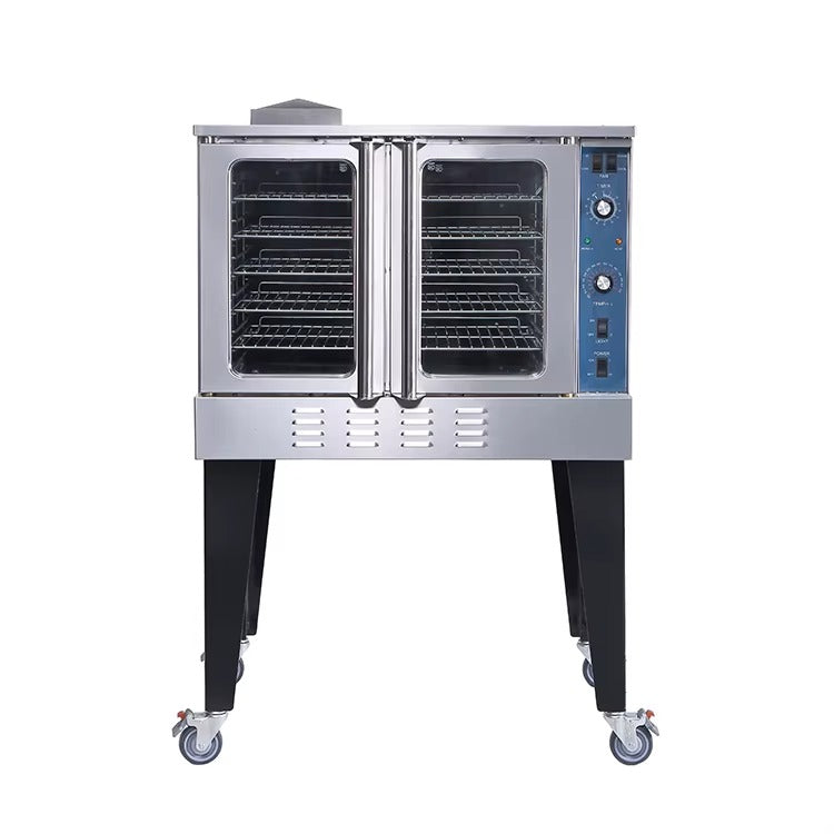 NG/LPG Stainless Steel Bread Electric Industrial Convection Ovens Commercial Gas Horno Pizza Industrial Bakery Convection Oven  E101-G3/ D101-G3