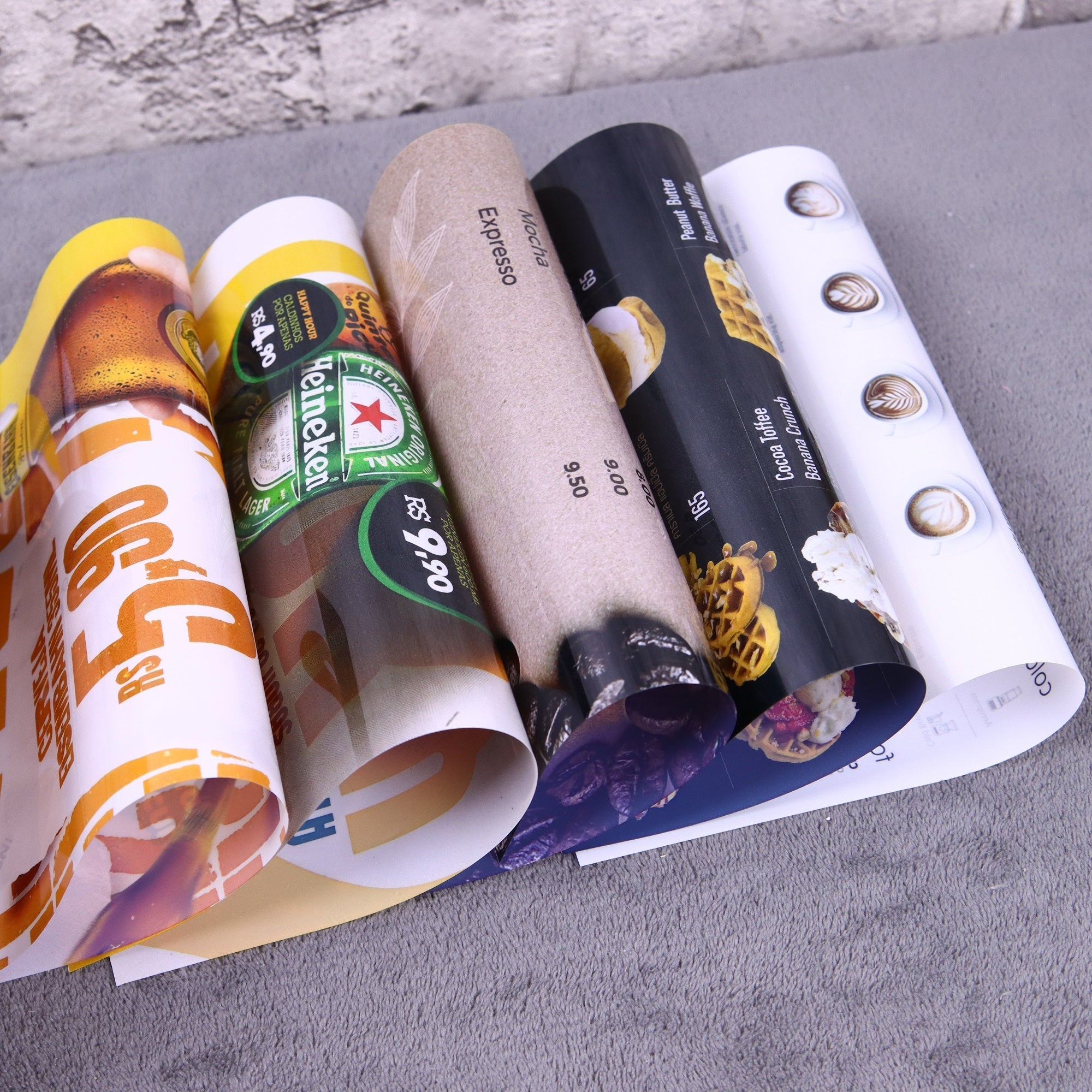 Caissons lumineux (impression pour affiches personnalisées)