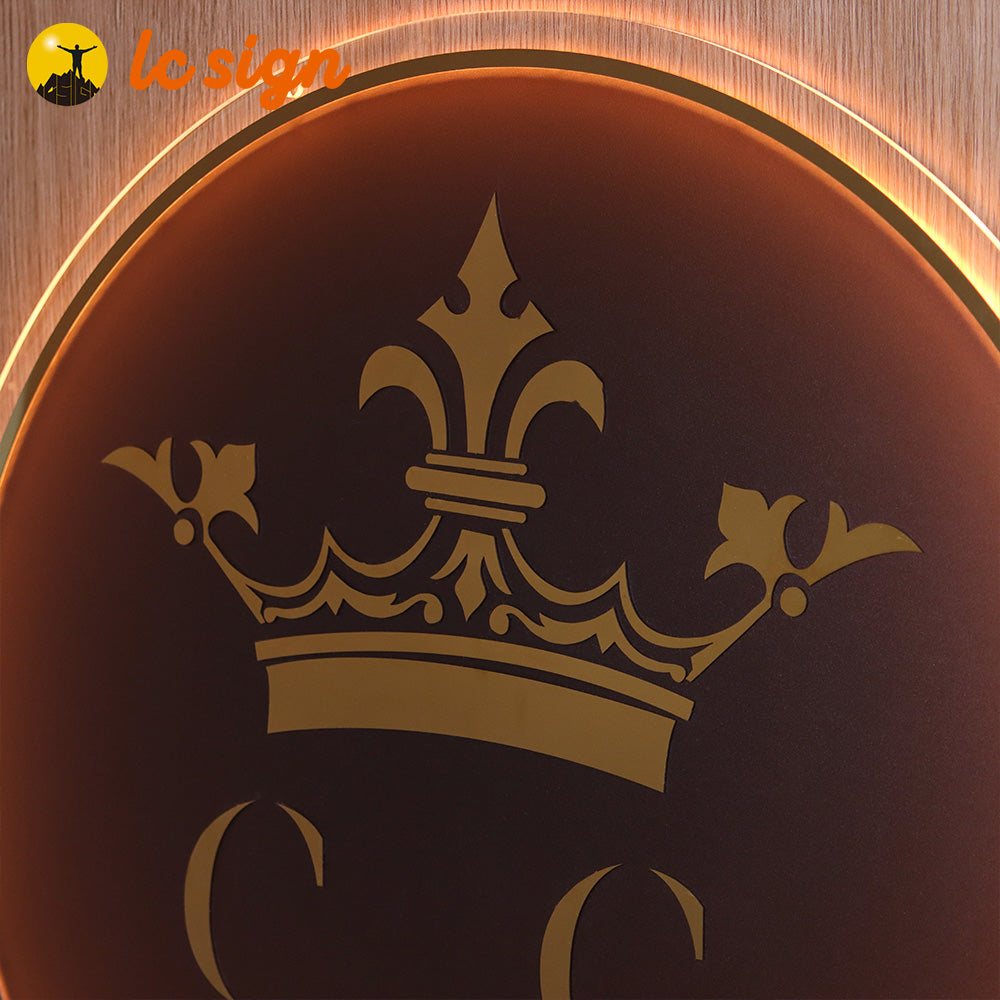 3D Signs Billboard Custom Your Design Acrylic Backlit Sign (Round / Square / Special Shape Available)