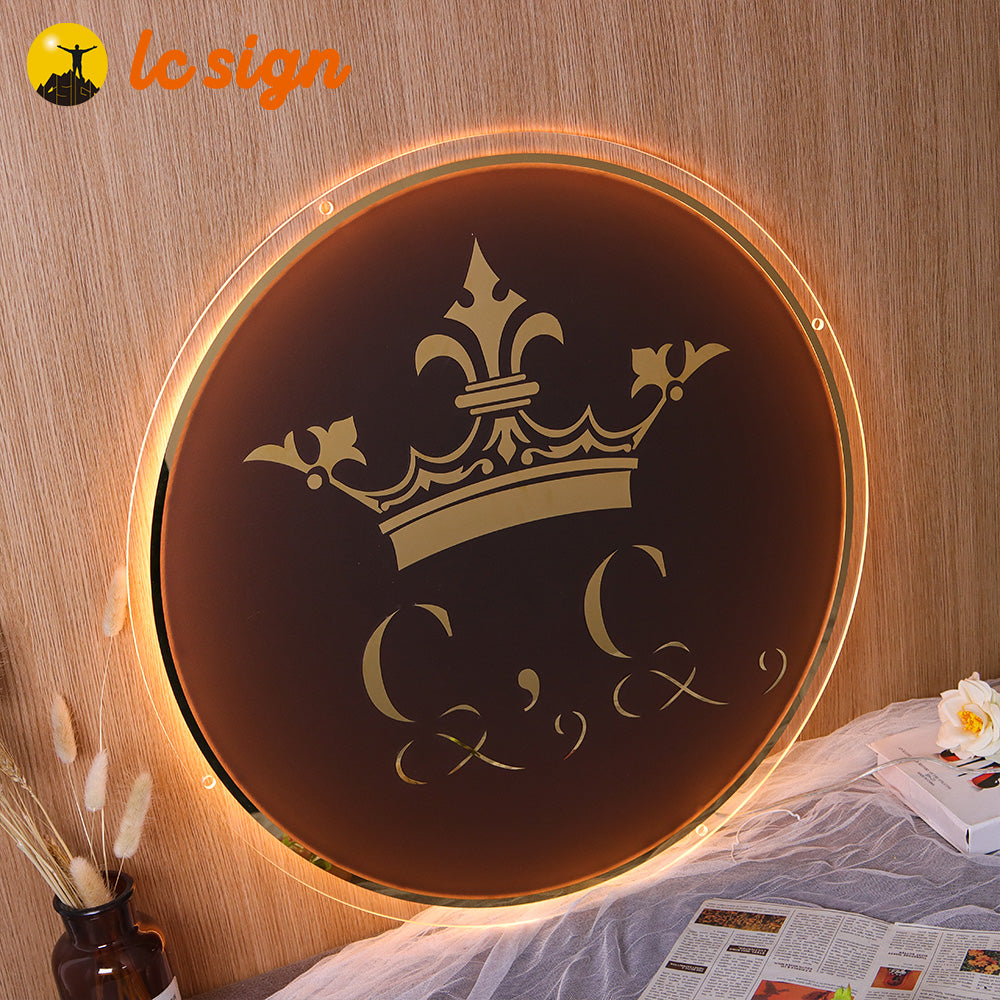 3D Signs Billboard Custom Your Design Acrylic Backlit Sign (Round / Square / Special Shape Available)