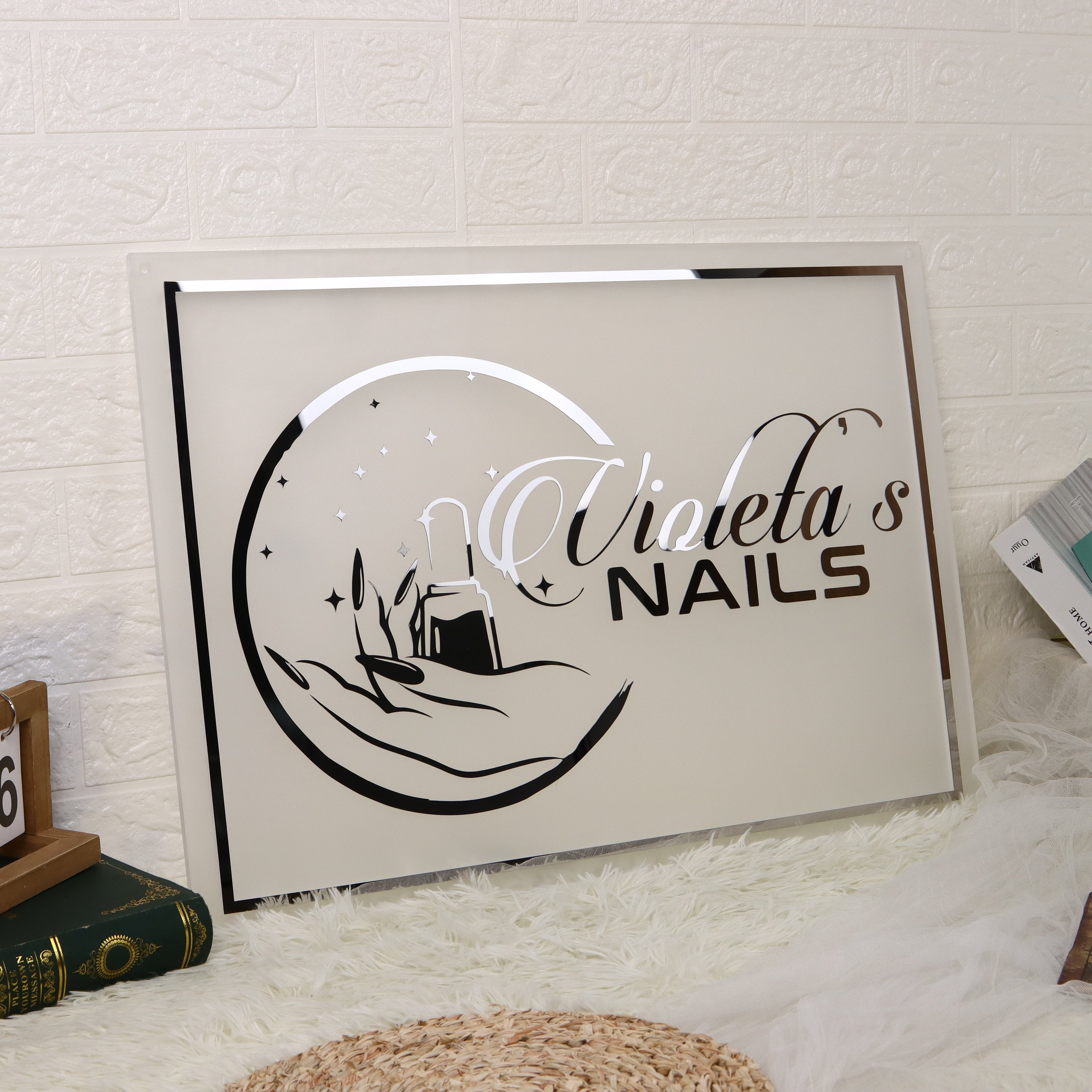 3D Signs Billboard Custom Your Design Acrylic Backlit Sign (Round / Square / Special Shape Available)