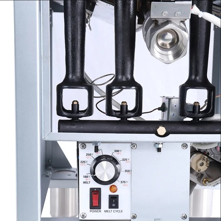 Friteuses commerciales à gaz 32-35 lb. KB-F3S 