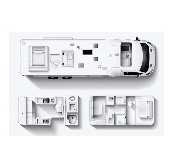 Modèle personnalisé de démonstration 2D CAO