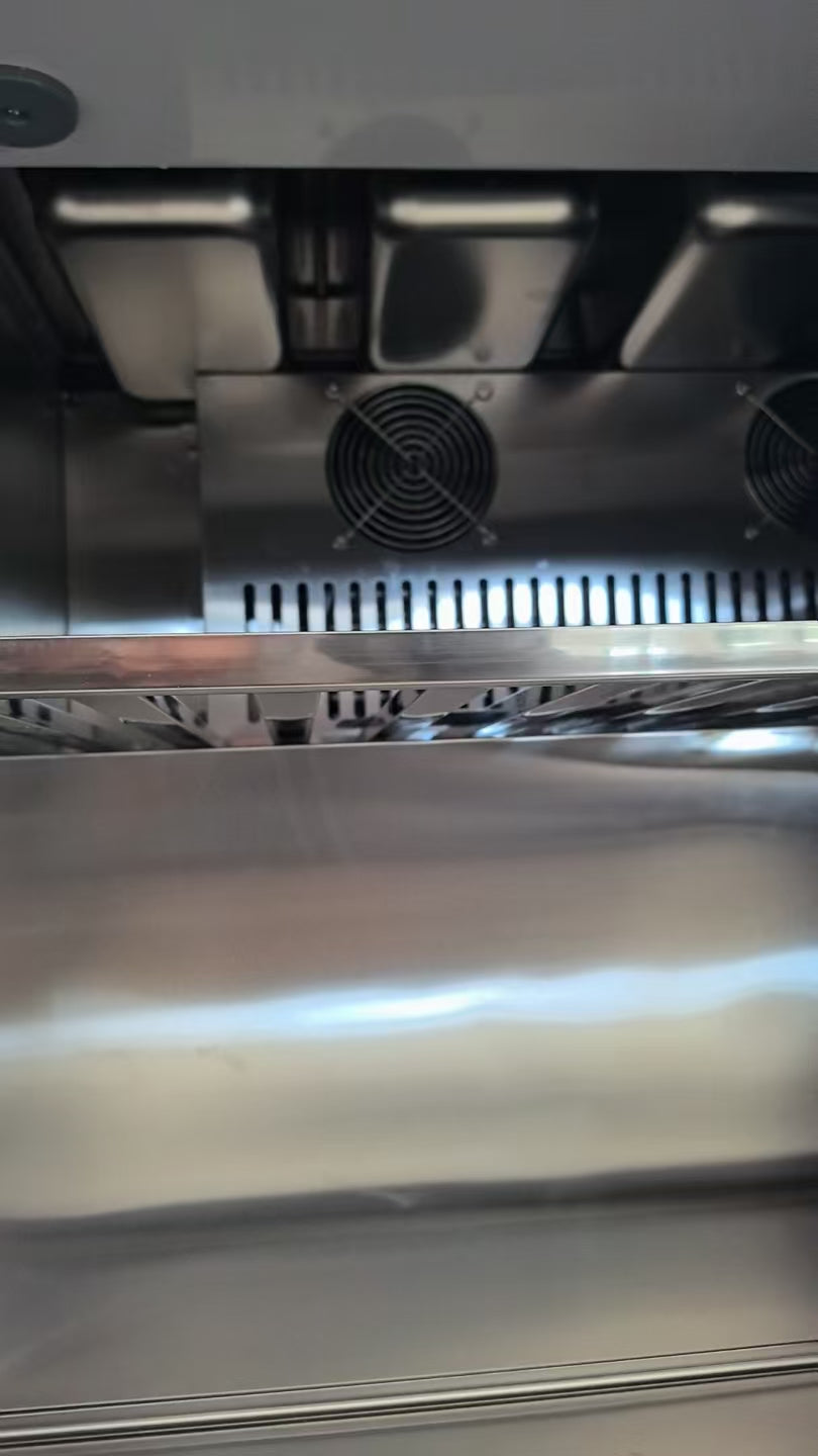 Réfrigérateurs commerciaux à 2 portes pour la préparation de sandwichs et de salades