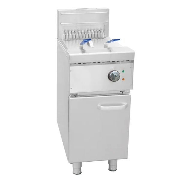 Freidoras Eléctricas de Piso 1 cilindro 1 Colador 70-80 lb. (Versión Mecánica) E-DZ-400G/LE-DZ-400G