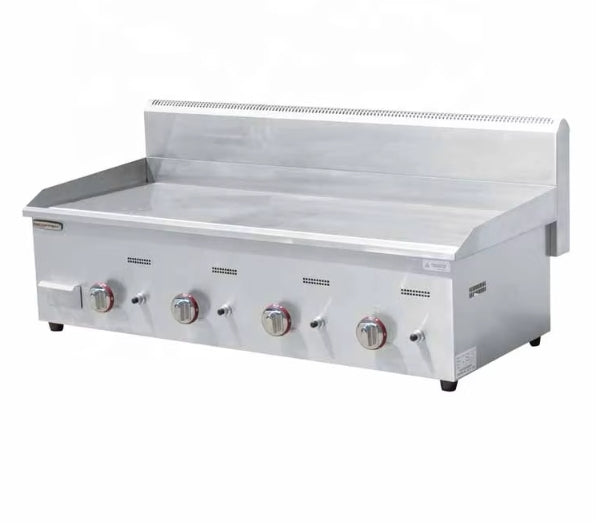 Planchas de gas para encimera 1196 x 400 x 12 mm E-RQP-720-120