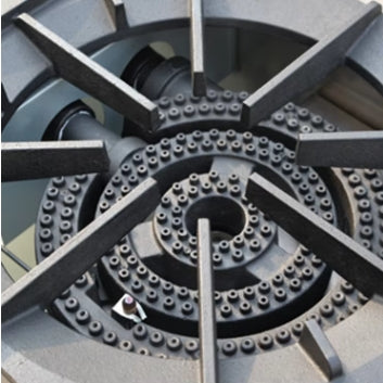 Cuisinière à gaz de comptoir 1 brûleur 600 x 700 x 400 mm E-RQB-1A/E-RQJD-500 