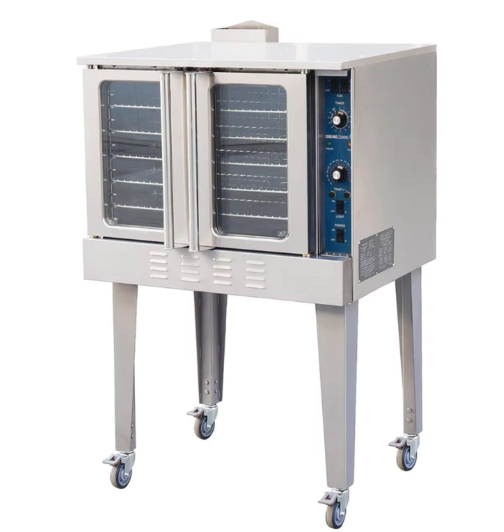 NG/LPG Stainless Steel Bread Electric Industrial Convection Ovens Commercial Gas Horno Pizza Industrial Bakery Convection Oven  E101-G3/ D101-G3