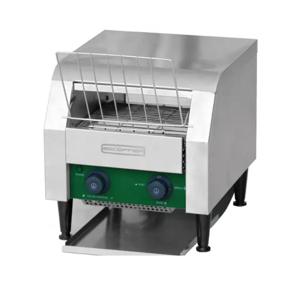 Conveyor Toaster | Snacks Machine | Extra-Wide Slot Bread & Bagel Toaster | Even Baking | Reheat & Defrost | Electric Conveyor Toaster