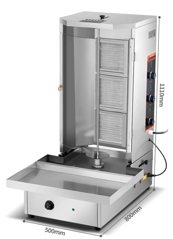 Gyro & Shawarma Machines 50-300℃  2&3 control switch