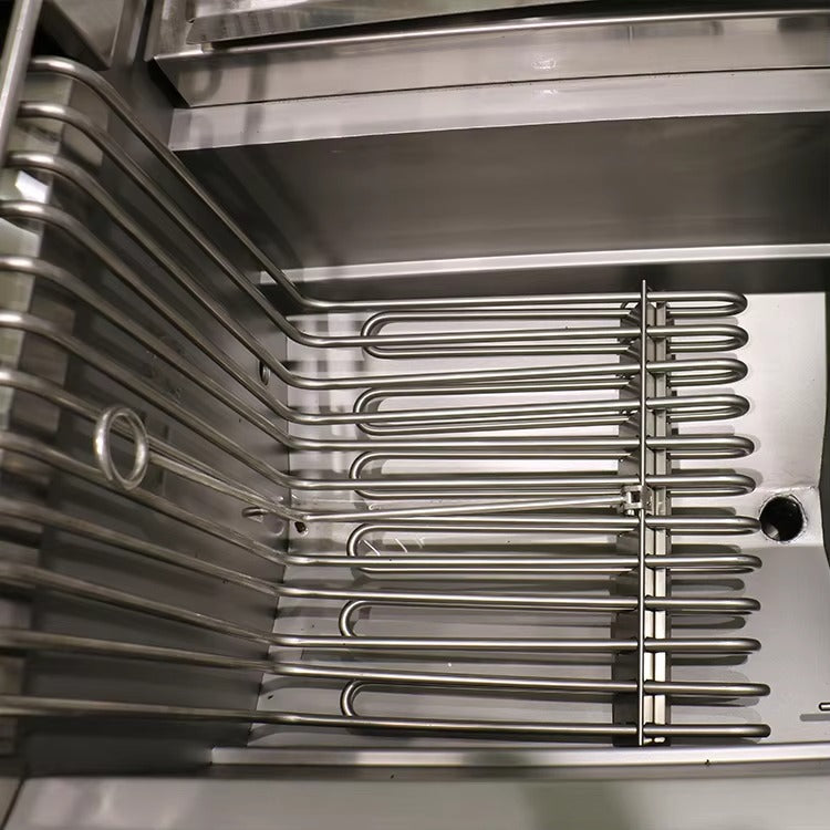 Floor Electric Fryers 1 cylinder 2 Strainers 70-80 lb.  E-DZE-400G/LE-DZE-400G