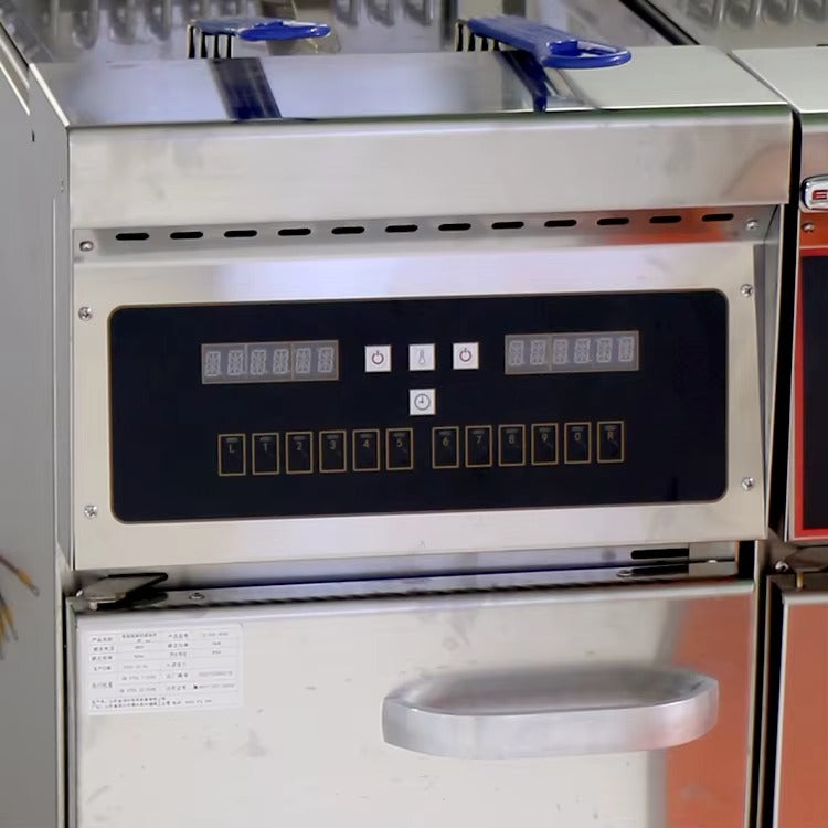 Floor Electric Fryers 1 cylinder 2 Strainers 70-80 lb.  E-DZE-400G/LE-DZE-400G