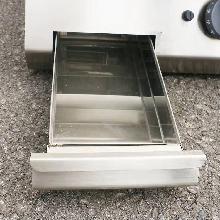 Planchas de gas de encimera 400 x 700 x 430 mm E-RQP-400X