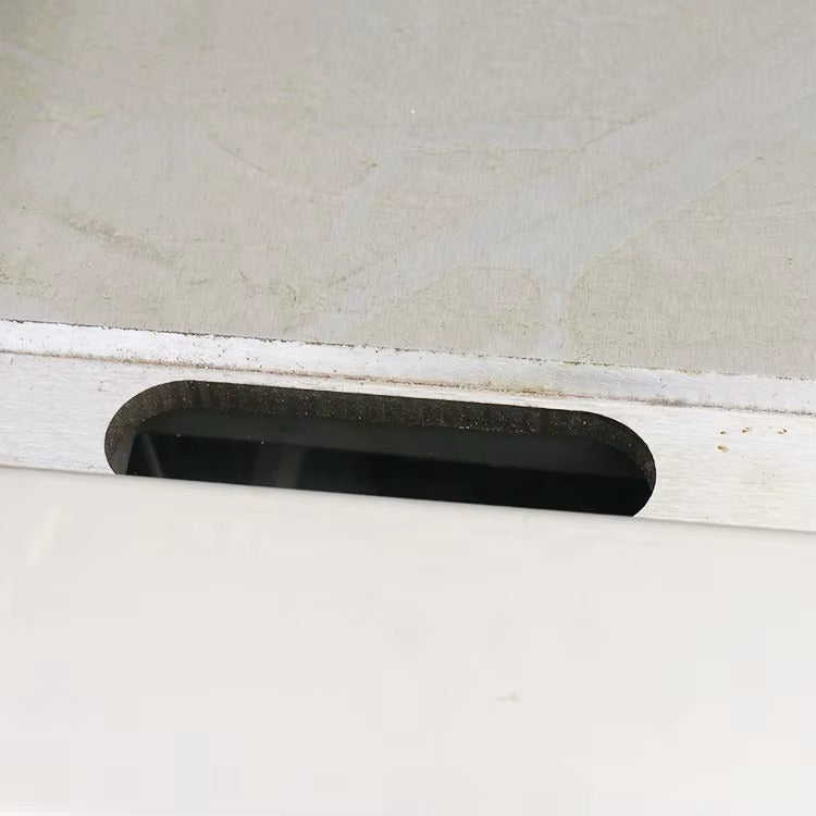 Planchas eléctricas de encimera 400 x 700 x 430 mm E-DP-400X