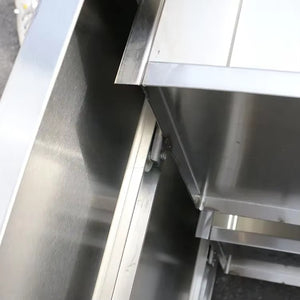 Food Center Island Cup Dispenser Workbench Table