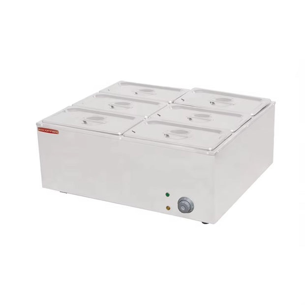 Desktop Electricity Food Warming Cabinet 1 Box（6 Box） E-DT-6