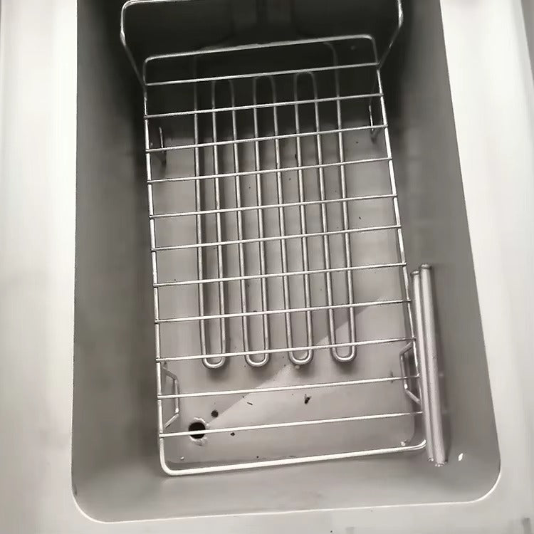 Friteuses électriques au sol de 28 à 32 lb avec casiers HKE-DZ-400 