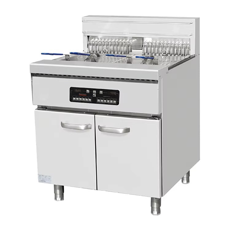 Floor Electric Fryers 4 cylinder 4 Strainers E-DZ-800G