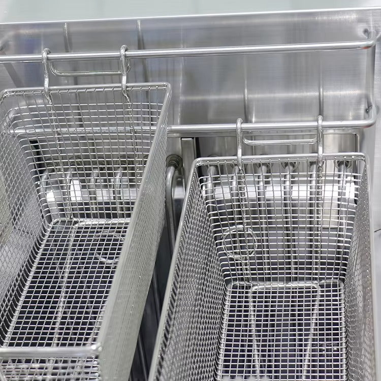 Floor Electric Fryers 4 cylinder 4 Strainers E-DZ-800G