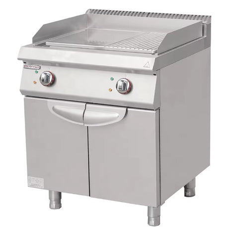 Electric Griddles with Storage Base 2/3 fiat & 1/3 grooved HKE-DP-700/900