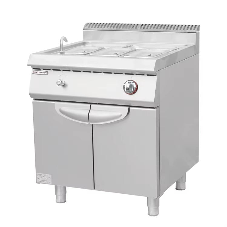 Armario calentador de alimentos a gas (1/4 bandeja x 5) XKE-RQT-700