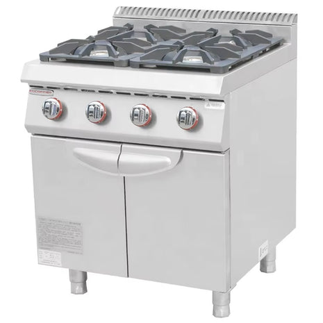 Gas Ranges 4-Burner with Storage Base XKE-RQB-700-4G