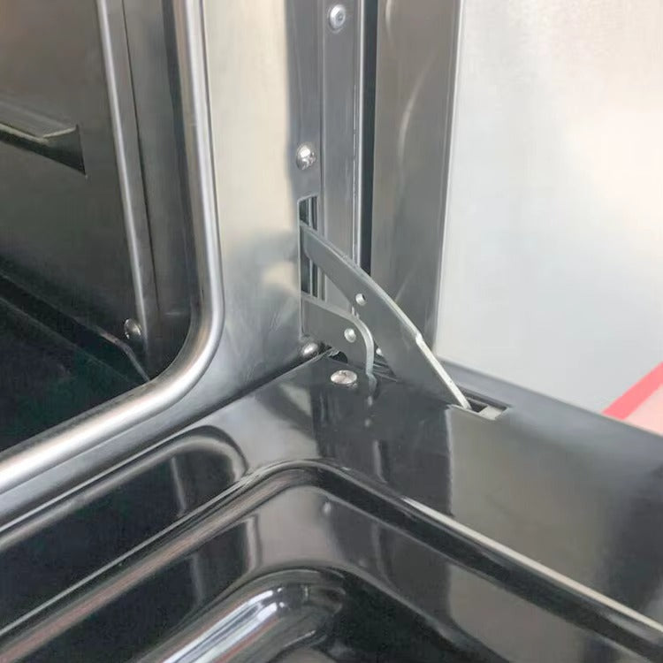 Cocina a gas de 6 quemadores con horno XKE-RQB-900