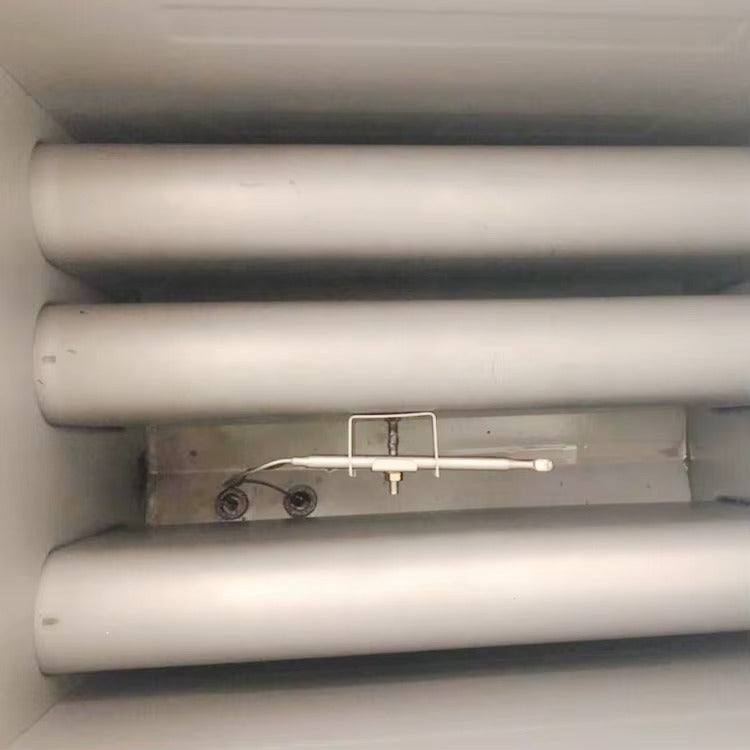 Freidoras de gas de piso, 2 reguladores de temperatura, 2 coladores, 2 x 34-40 lb, XKE-RQZ-700