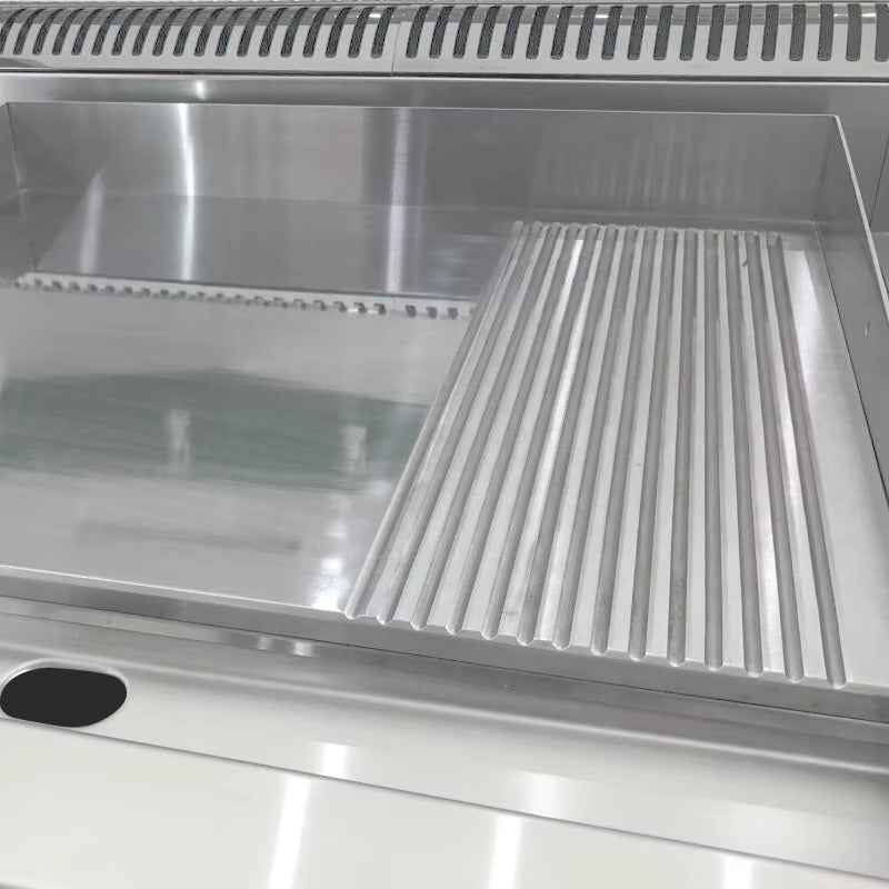 Electric Griddles with Oven (1/3 grooved and 2/3 fiat)  XKE-DPJ-700/900