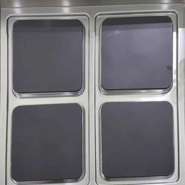 Electric Range 4-Burner with Oven  800*900*(850+120)mm XKE-DBJ-900-4F