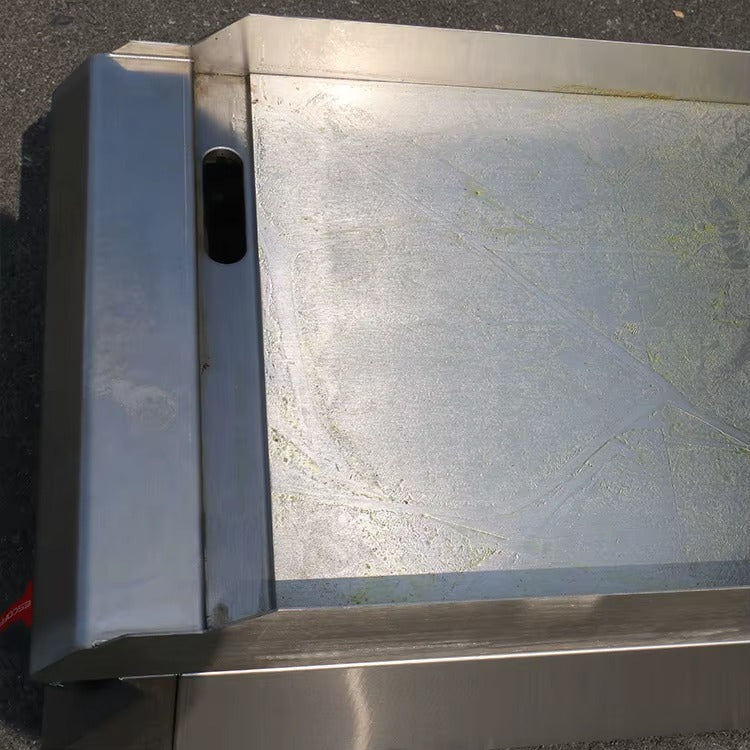 Gas Countertop Griddles 2/3 fiat & 1/3 grooved 650**400*485mm  HKE-RQP-400