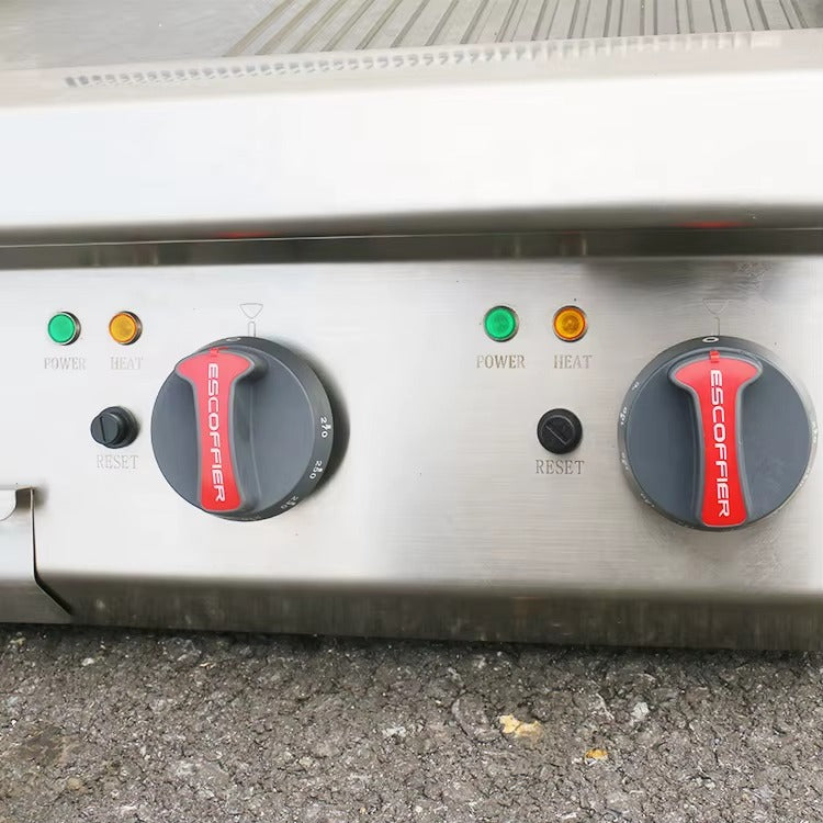 Plaques de cuisson électriques de comptoir 600 x 620 x 430 mm E-DP-600X 