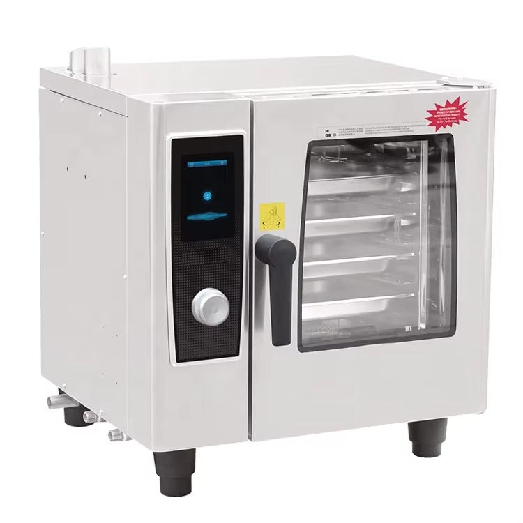 Horno de vapor multifuncional eléctrico de 4 capas (orientación de adelante hacia atrás) 4,8 kW/220 V/380 V S4-1/2ESCTD