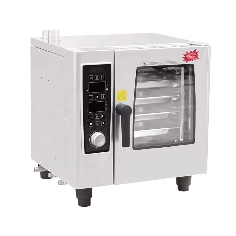 Horno de vapor multifuncional eléctrico de 4 capas (orientación de adelante hacia atrás) 4,8 kW/220 V/380 V S4-1/2ESCTD