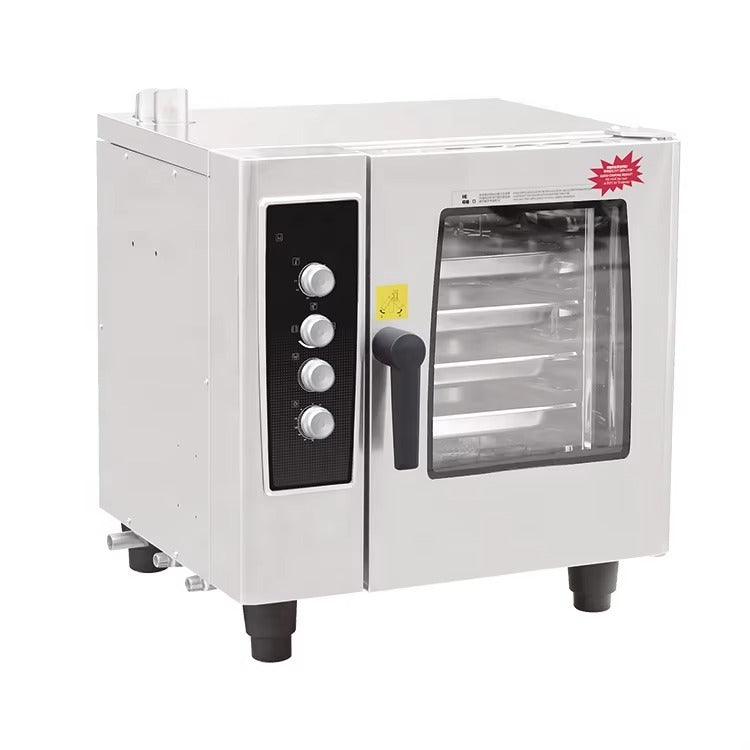 Horno de vapor multifuncional eléctrico de 4 capas (orientación de adelante hacia atrás) 4,8 kW/220 V/380 V S4-1/2ESCTD
