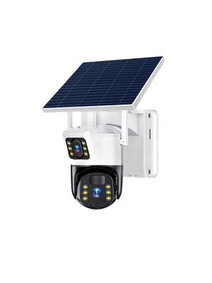 Surveillance solaire sans électricité ni réseau caméra panoramique 360 ​​HD